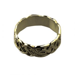 9ct Gold 6mm Celtic Wedding Ring Sizes I-Q