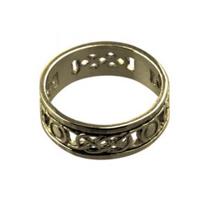 9ct Gold 6mm Celtic Wedding Ring Sizes H-Q