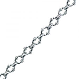 Silver fancy handmade Bracelet chain 7.5 inches