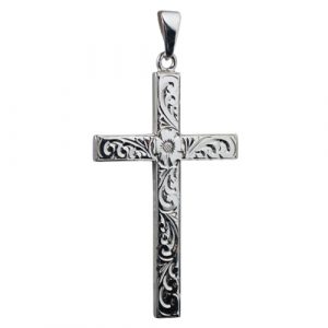 Hand Engraved Block Crosses