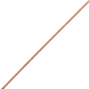 9ct Rose Gold Curb Pendant Chain 20 inches