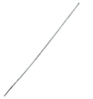 Silver diamond cut curb Pendant Chain 16 inches Only Suitable for children