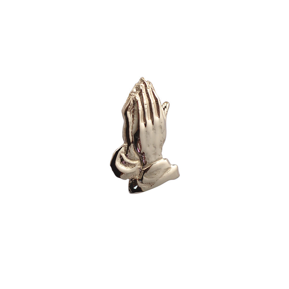 9ct Gold 19x11mm Praying hands Pendant