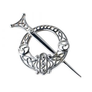 Silver 39x42mm filigree Tara Brooch