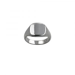 Plain Stamped Signet Rings